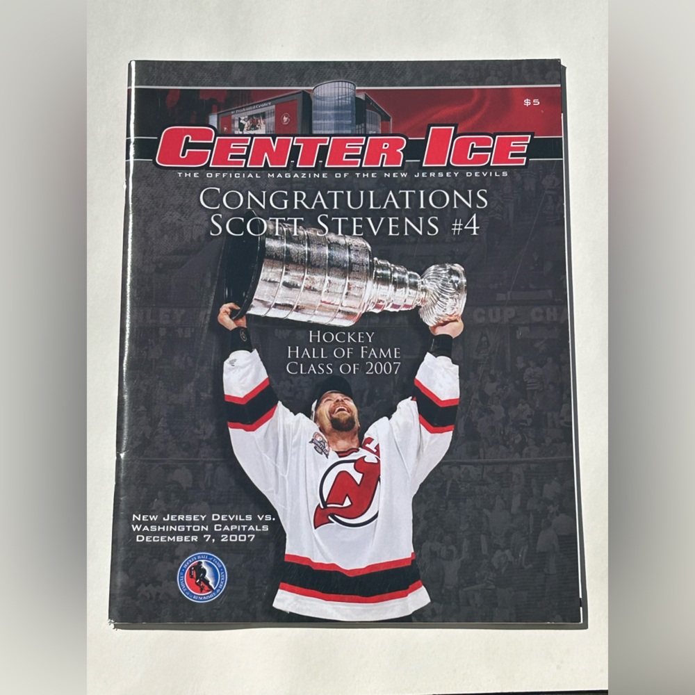 NHL Center Ice Coffee Table Book - Black, Red, White